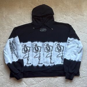 Disney Silly Symphony The Skeleton Dance Hoodie, Size Large